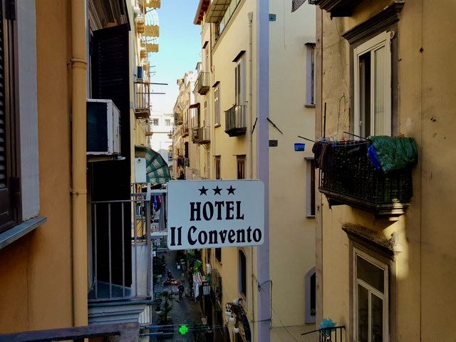 Good hotel in Naples local neighborhood.