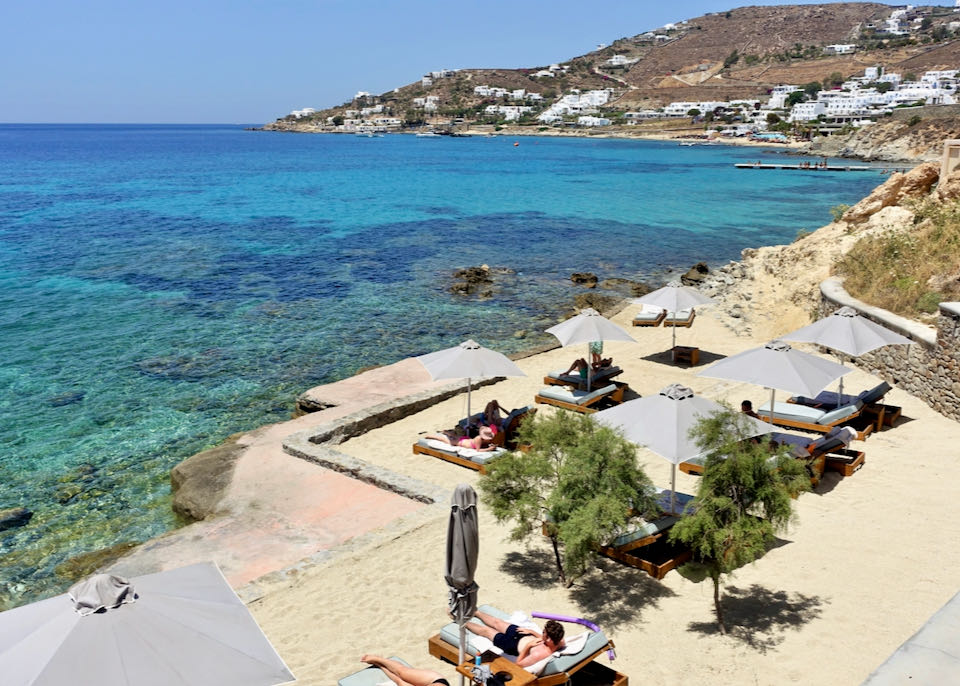 Review of Anax Resort & Spa in Mykonos, Greece.