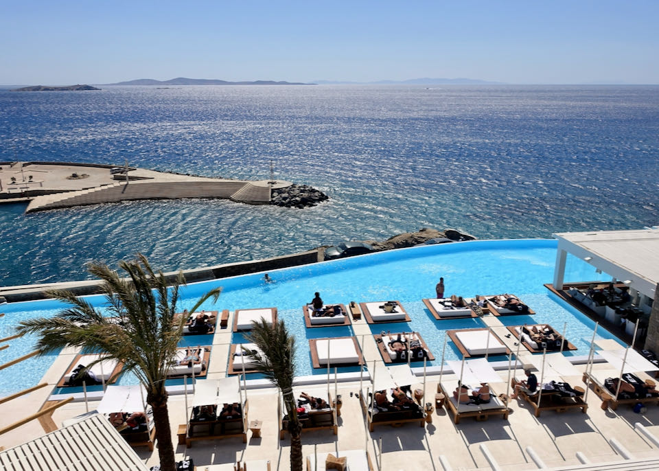 Review of Cavo Tagoo Hotel in Mykonos, Greece.