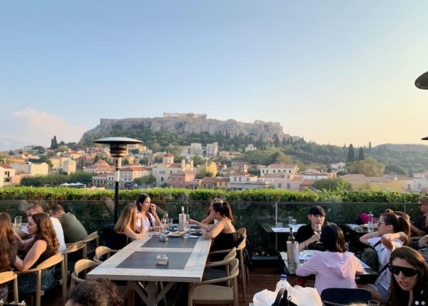 360 Cocktail Bar in Athens, Greece