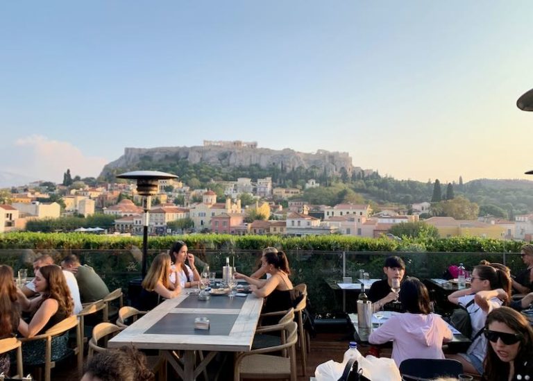 360 Cocktail Bar in Athens, Greece