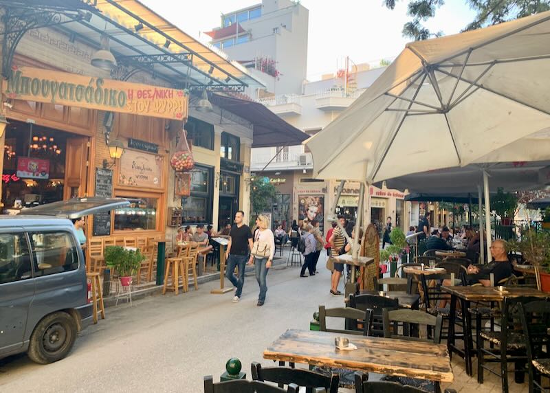 Review of Bougatsadiko Thessaloniki restaurant in Athens