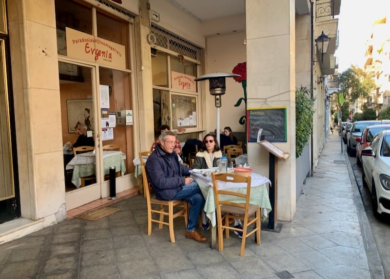 Evgenia restaurant in Athens