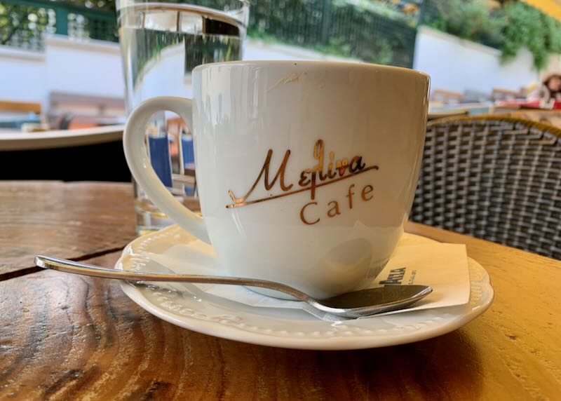 Melina Mercouri Cafe food