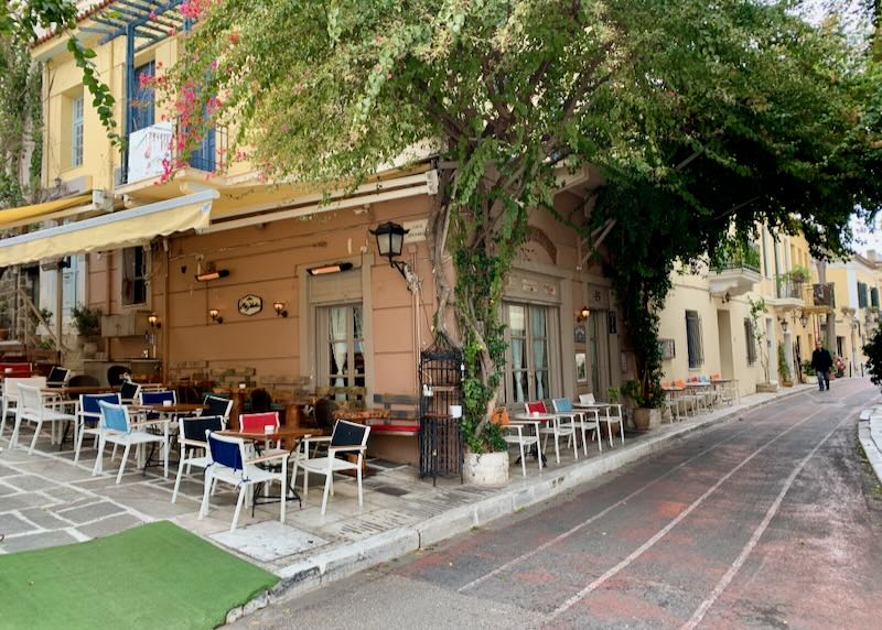 Review of Melina Mercouri Cafe in Athens, Greece