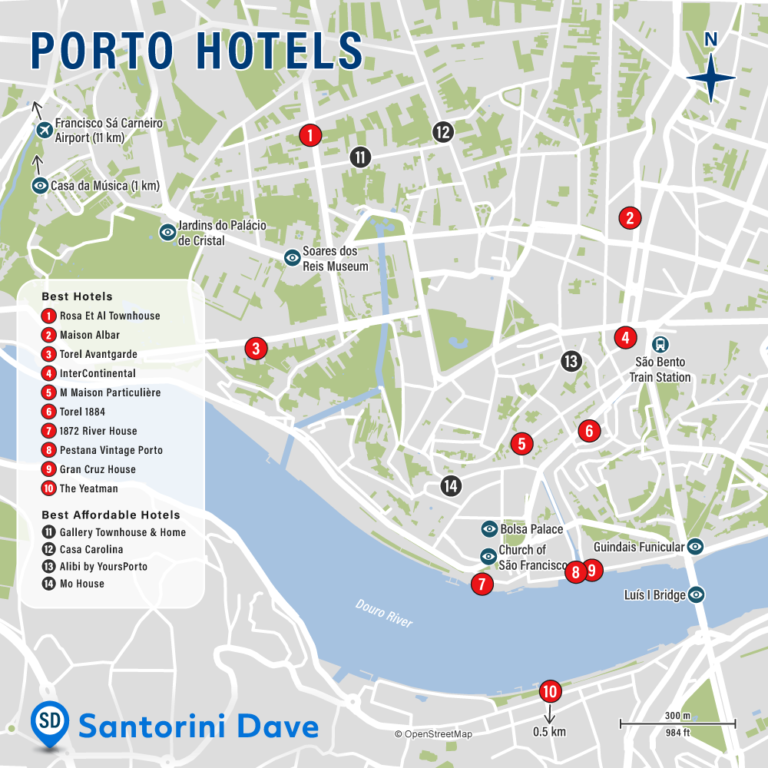 porto bello beach hotel map