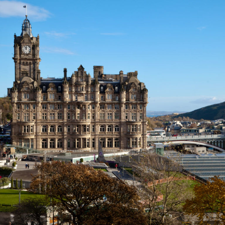 EDINBURGH HOTEL MAP