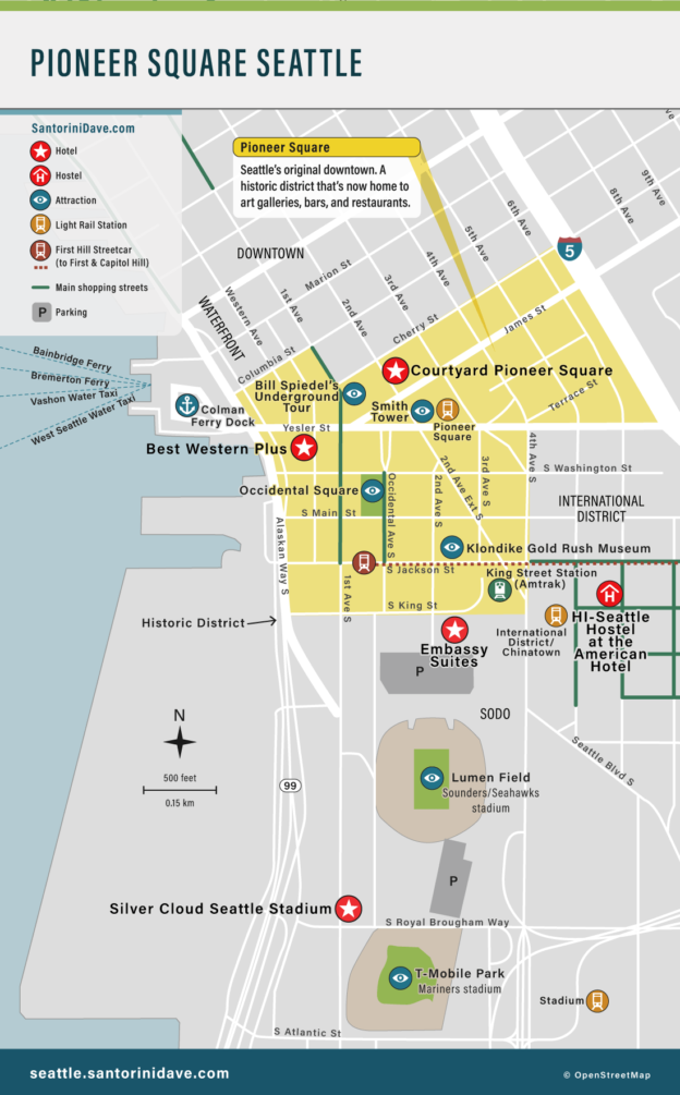 Hotels near Lumen Field & Pioneer Square in SEATTLE