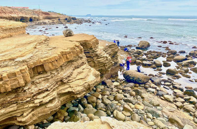 View of the tidepools at Cabrillo National Monument