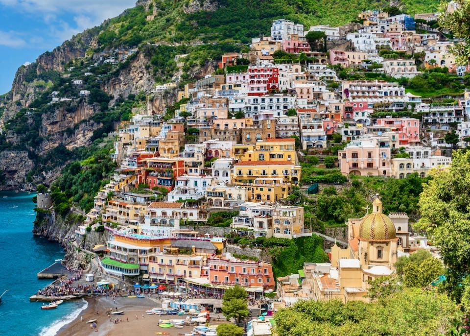 Best coastal town in Italy and Greece.