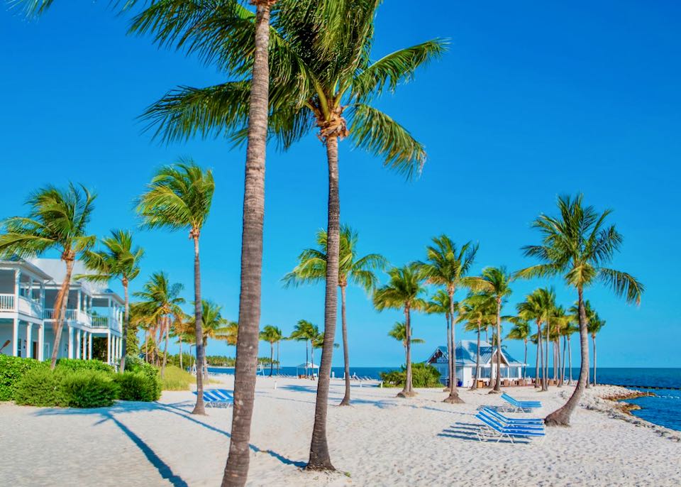 Best beach resorts in Florida Keys.