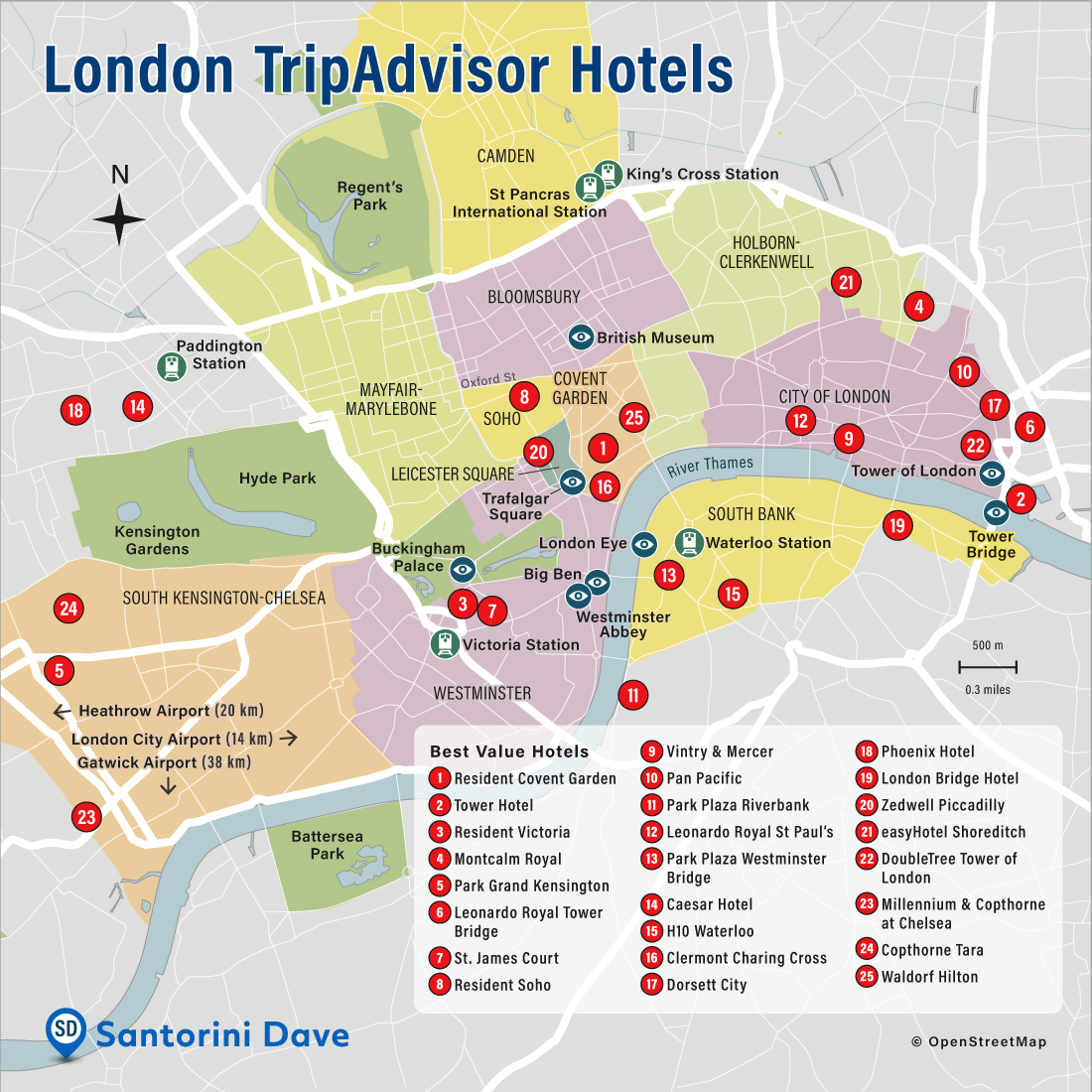 London TripAdvisor Hotels