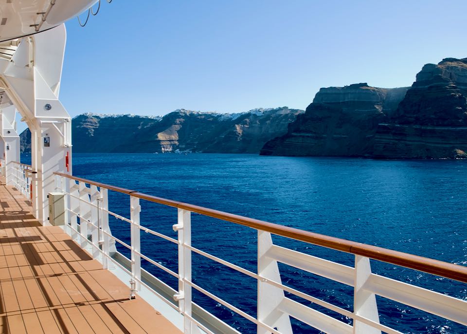 Cruise to Santorini, Greece