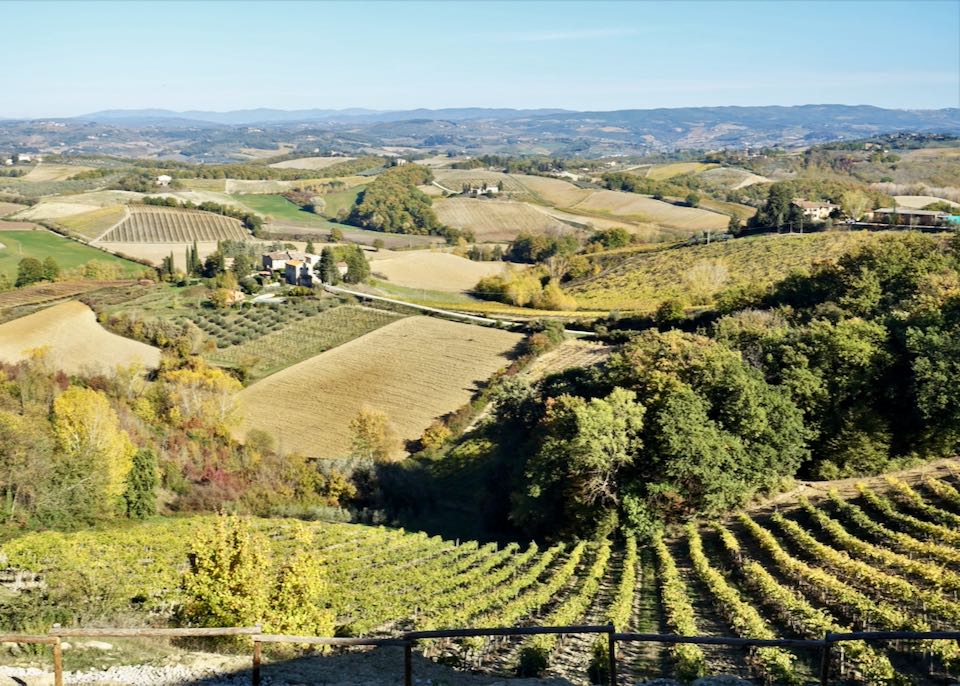 Tuscan winery tour from Florence.