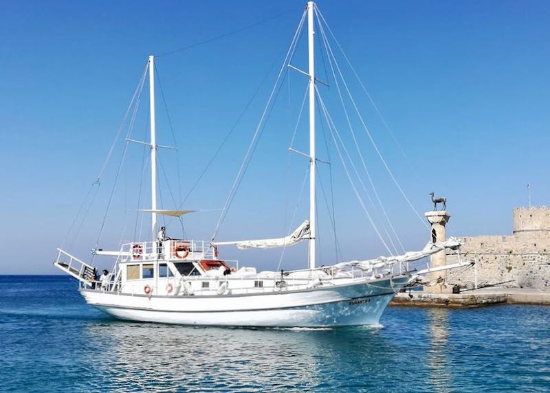 Rhodes Boat Cruise