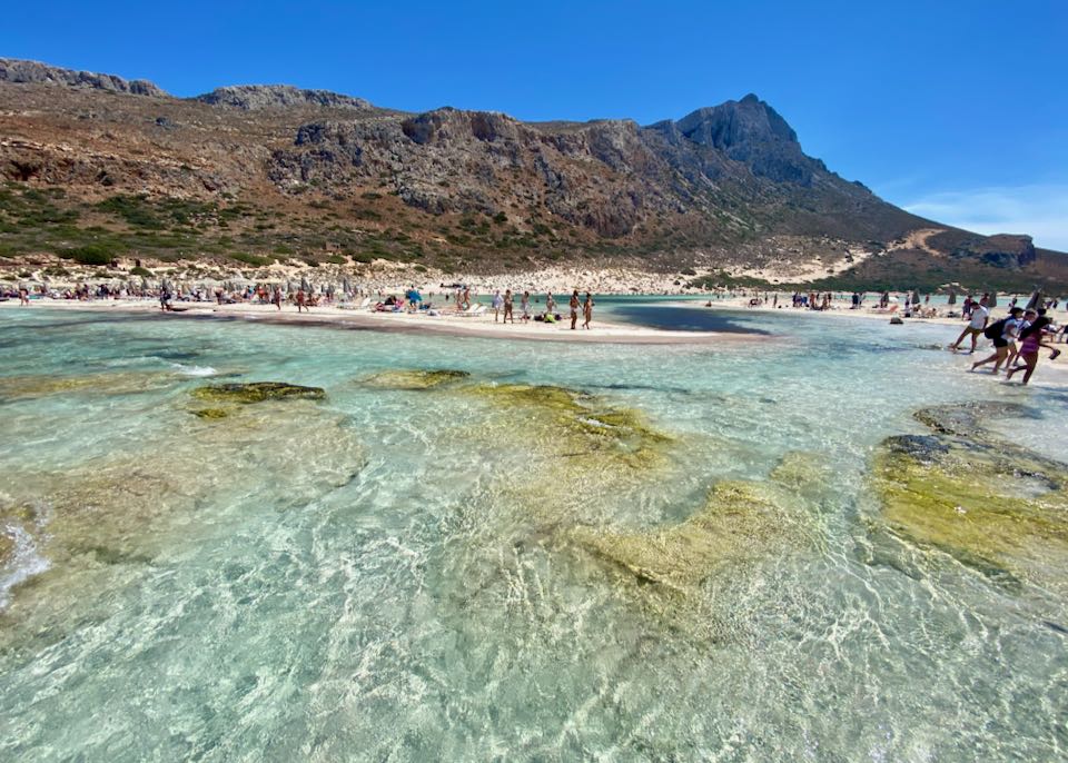 Beach tour in Crete.