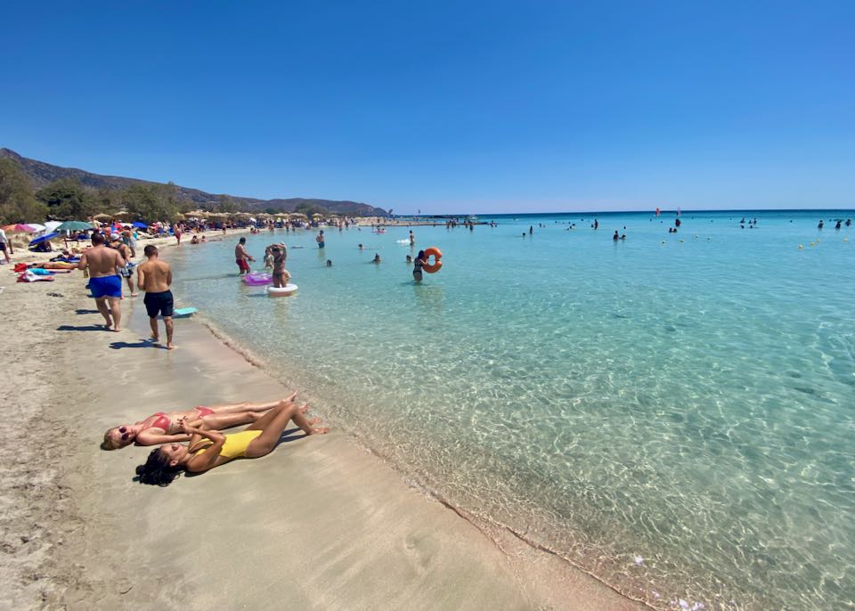 Beach in Greece.