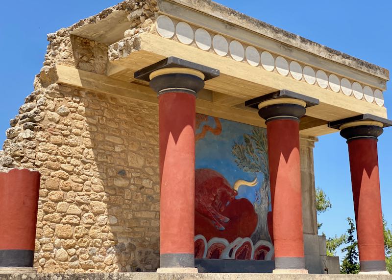 Ancient Knossos walking tour.