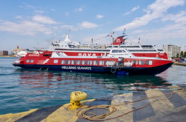 Ferries to Hydra and Aegina.