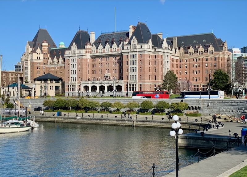 Fairmont Empress Hotel in Victoria, BC