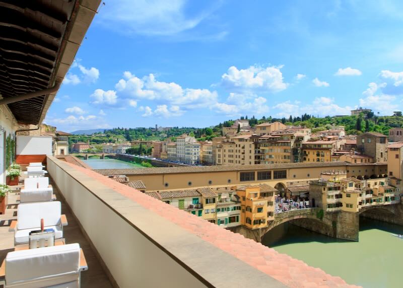 Portrait Firenze Hotel offers gorgeous views.