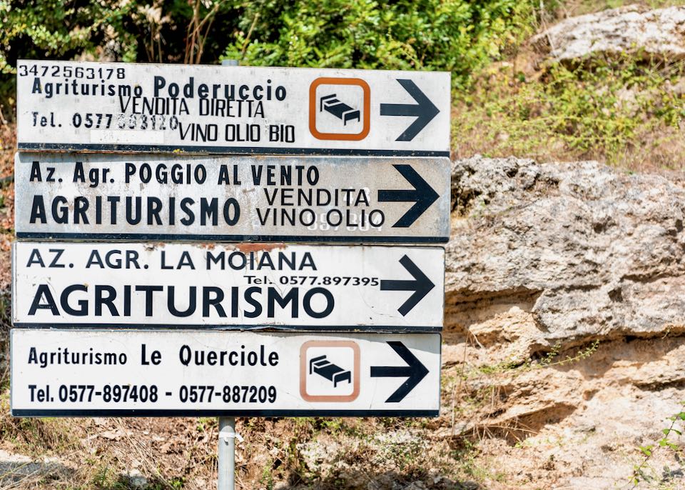 Directions to Tuscany Agriturismo.