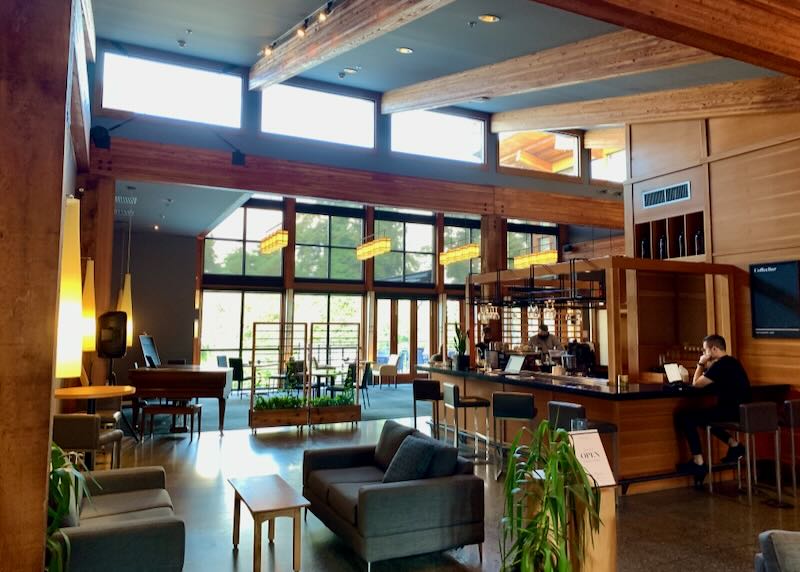 Lobby Lounge at Brentwood Bay Resort