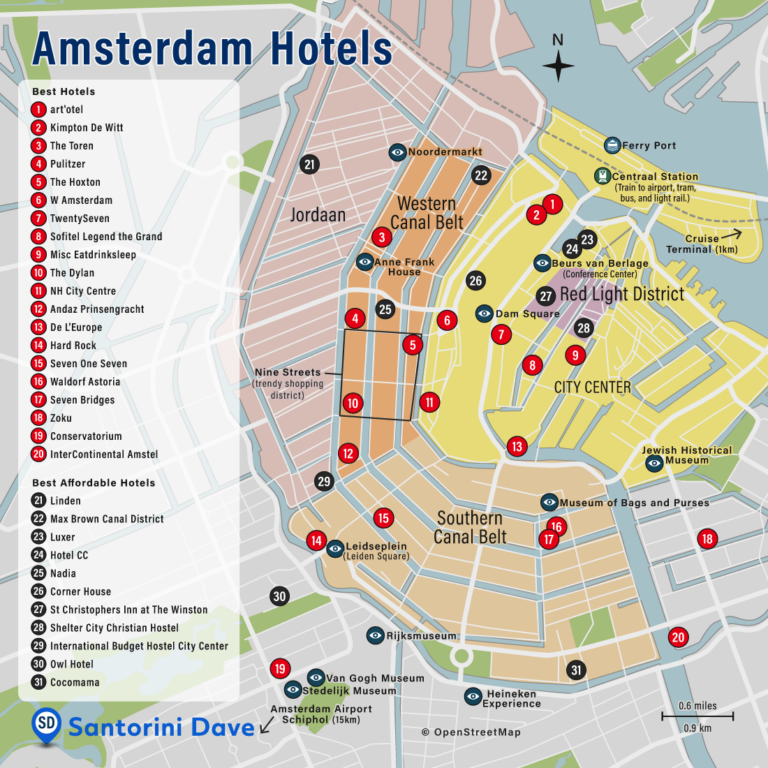 travel hotel amsterdam address
