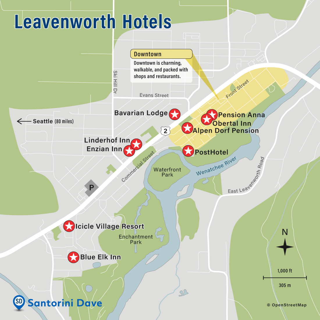 Leavenworth Hotels.