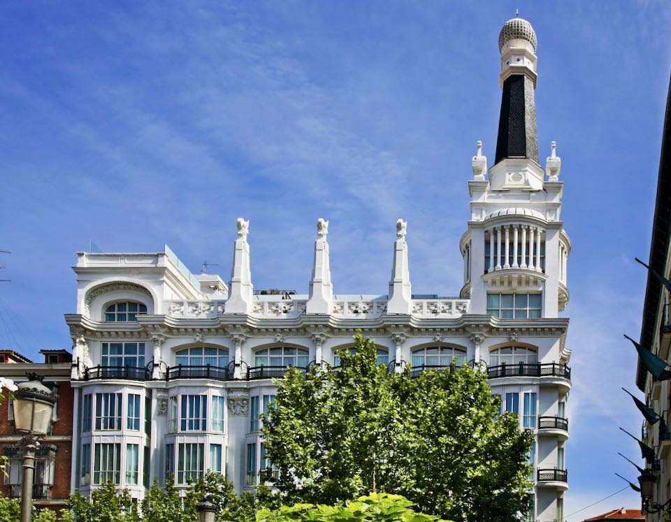 Hotel in Madrid.