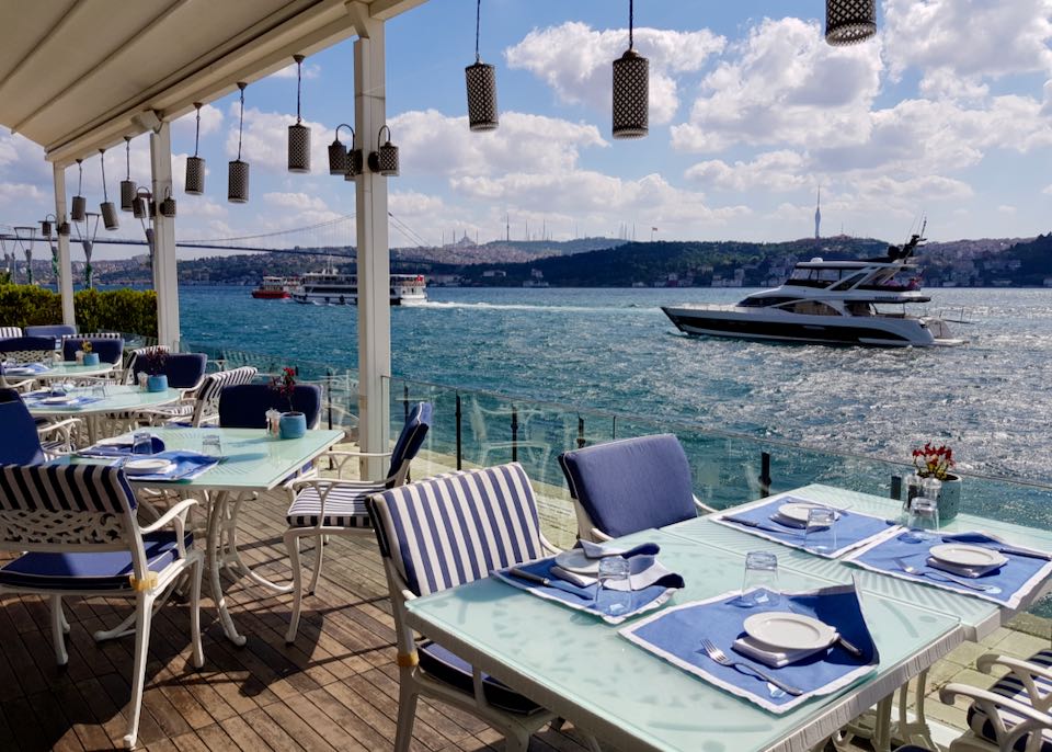 The best resort on the Bosphorus in Istanbul.