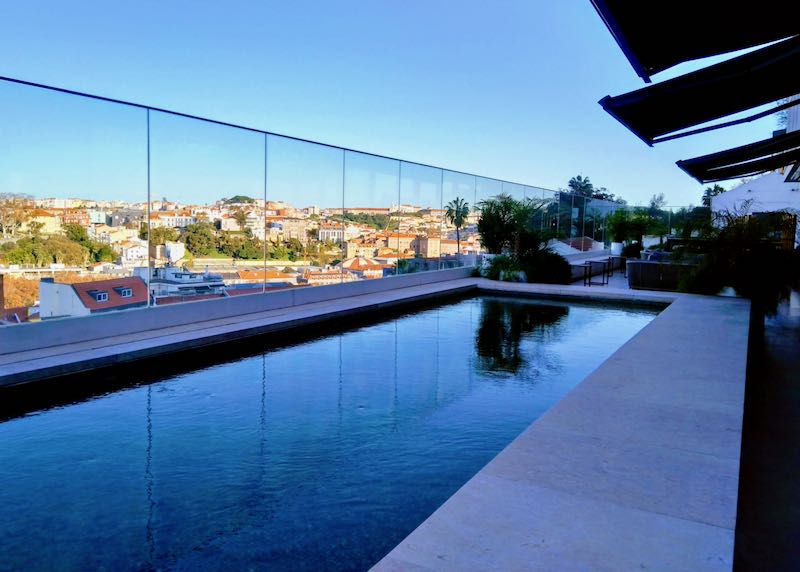 Best hotel with pool in Lisbon.