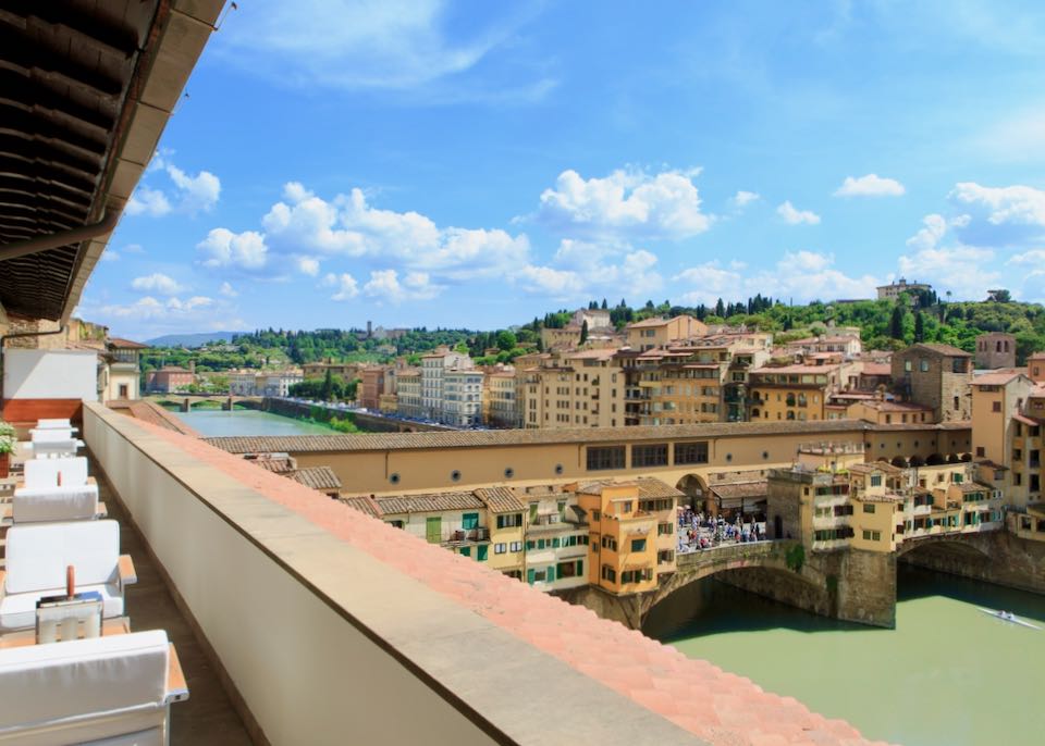 Best 5-star hotel with view in Florence.
