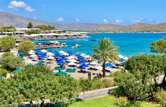 5-star beach resort in Elounda, Crete.