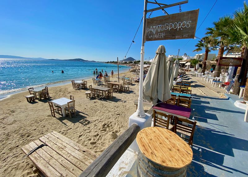 Best beach hotel in Naxos.