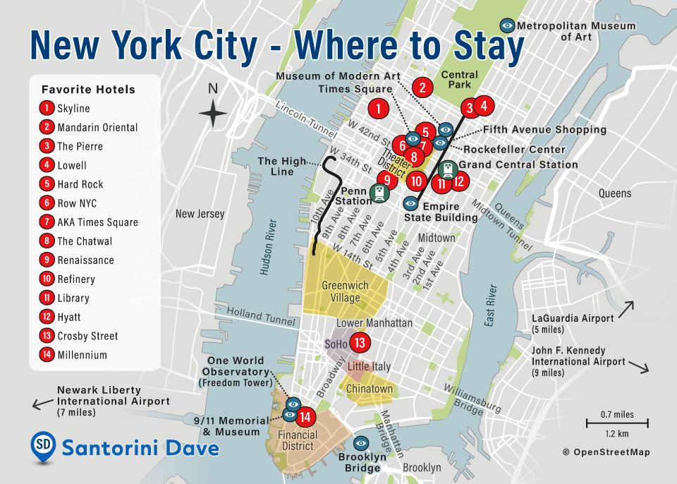 Where to Stay in NYC