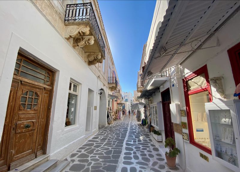 Parikia, Paros, Greece.