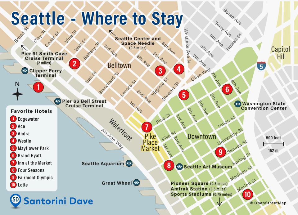 Seattle Best Places To Stay 1 