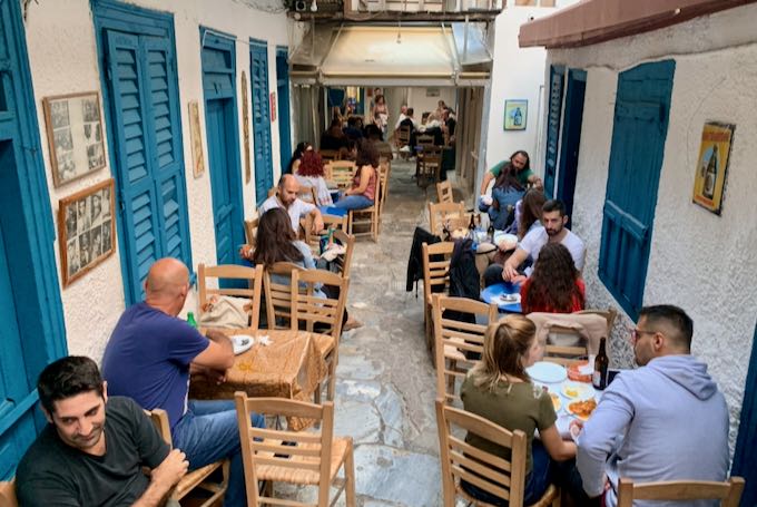 Best inexpensive authentic Greek food in Athens.