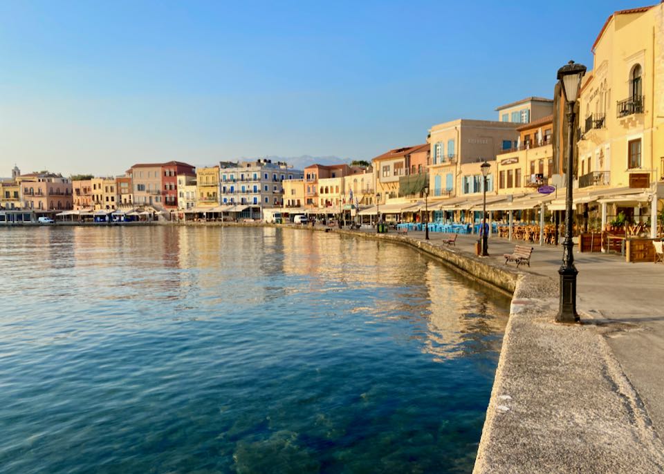 Best hotels in Chania are in the Old Town.