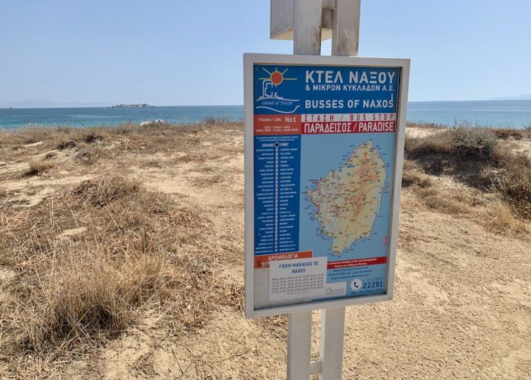 Naxos Public Bus Routes Tickets Schedules