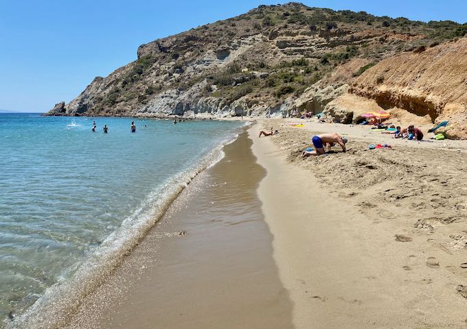 Kalogeros Beach in Paros.