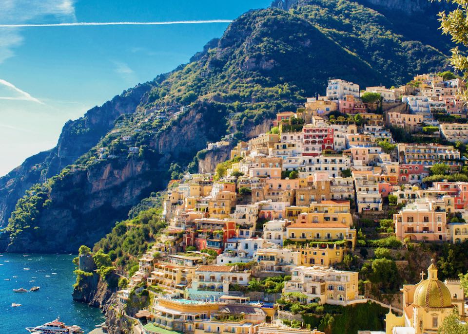 Amalfi Coast of Italy.