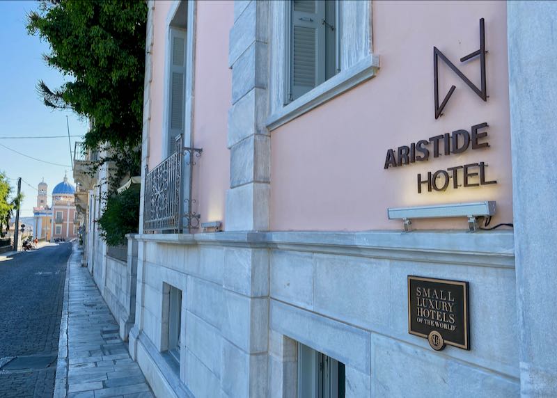 5-star hotel in Ermoupolis, Syros.