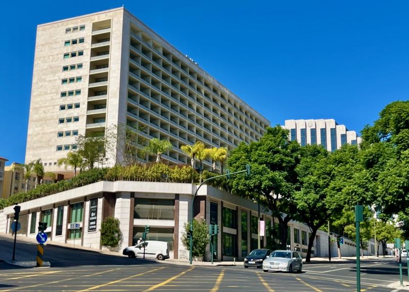 Luxury hotel in central Lisbon.
