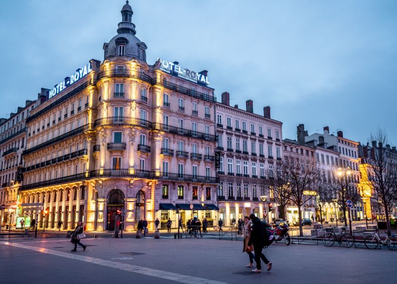 5-star hotel in Lyon, France.