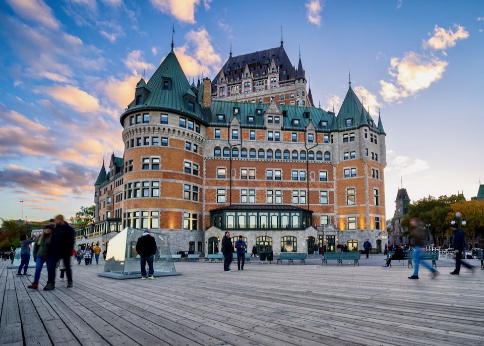 5-star hotel in Quebec City.
