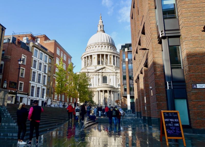 St Paul's Cathedral in the City of London.