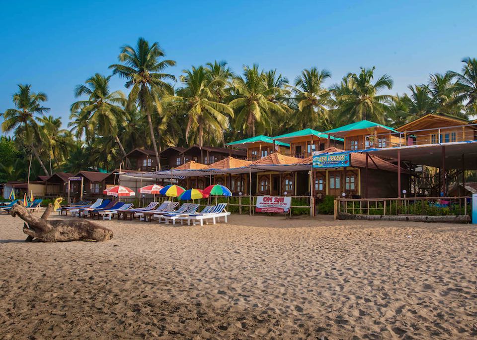 Romantic honeymoon hotel in Goa.