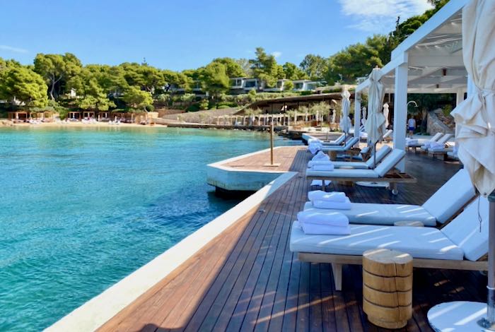 Best beach resort near Athens, Greece.